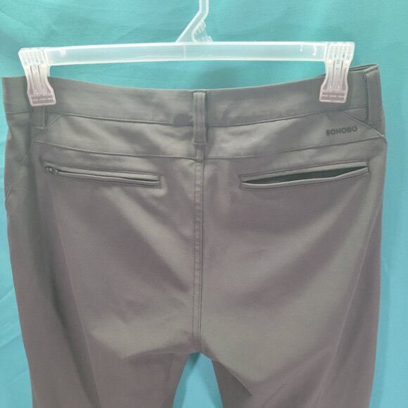 Bonobos Mens Stretch Dress Pants 31X30 Gray 96% Polyester 4% Elastane - Picture 9 of 13